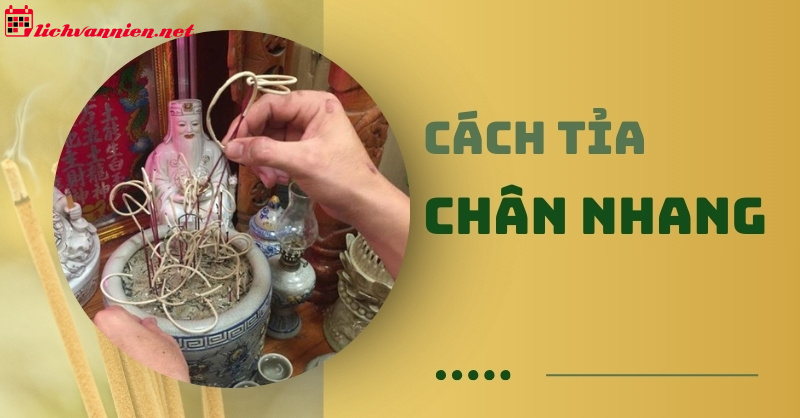 Cách Tỉa Chân Nhang Đúng Phong Thủy Mộ Phần