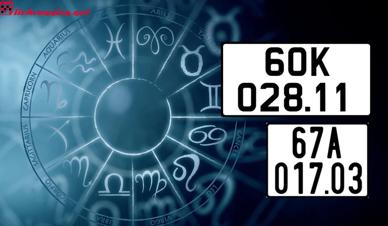 C&aacute;ch T&iacute;nh N&uacute;t Biển Số Xe V&agrave; &Yacute; Nghĩa Từng N&uacute;t Từ 0-9 Theo Phong Thủy