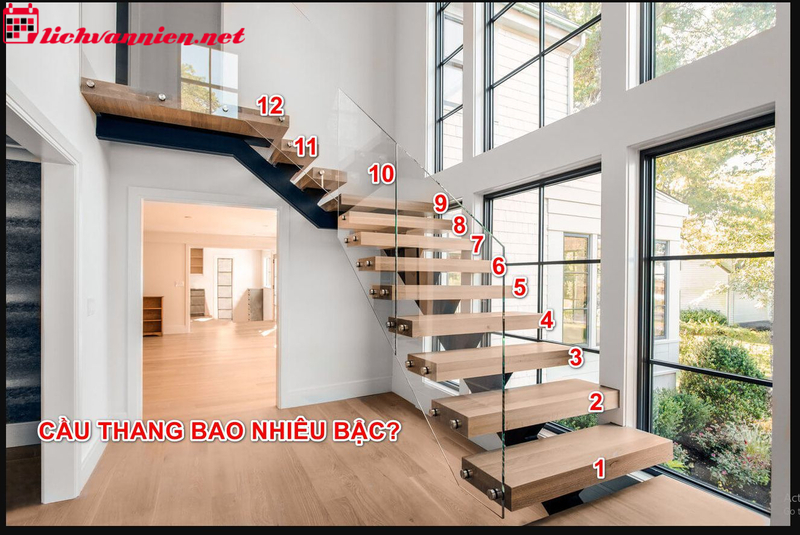 Cách Tính Số Bậc Cầu Thang Theo Phong Thủy