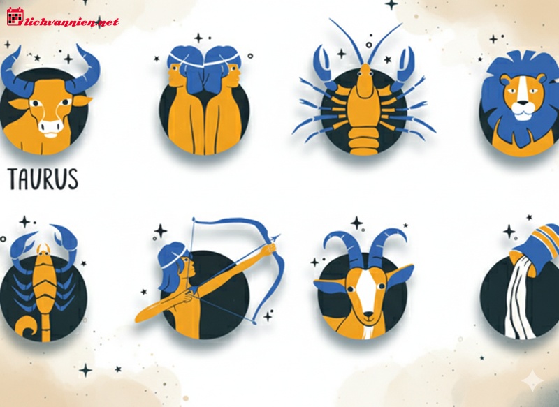 Giải m&atilde; sức h&uacute;t của 12 cung ho&agrave;ng đạo trong d&ograve;ng chảy văn h&oacute;a đại ch&uacute;ng