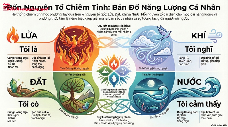 C&aacute;c nguy&ecirc;n tố trong Chi&ecirc;m tinh học: Ch&igrave;a kh&oacute;a giải m&atilde; Bản đồ sao