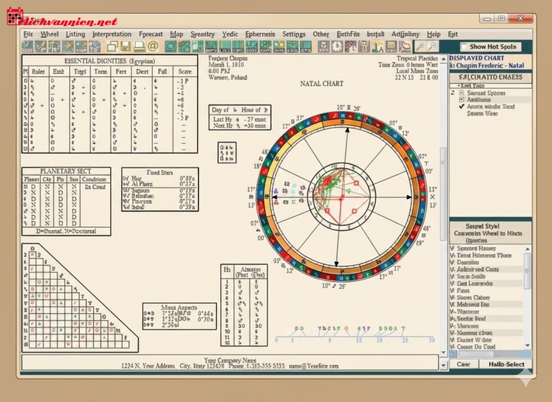 C&aacute;c trường ph&aacute;i Chi&ecirc;m tinh học: Từ cội nguồn truyền thống đến ứng dụng hiện đại
