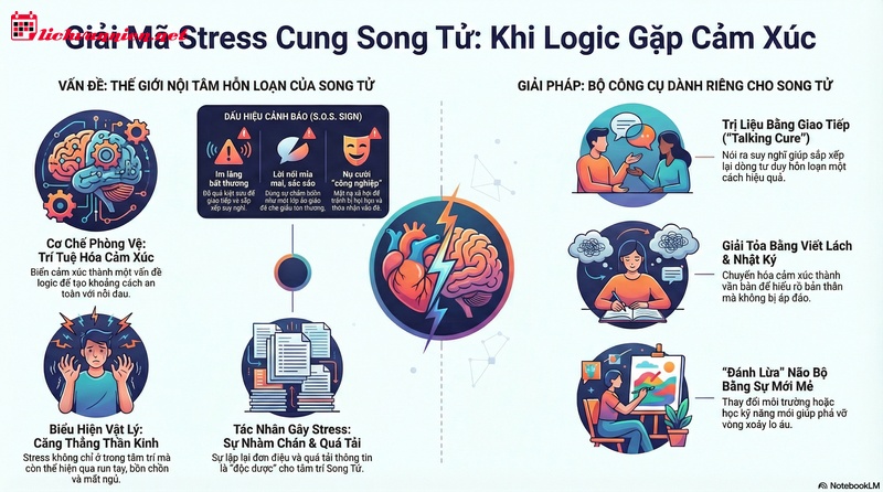 Song Tử khi buồn: Giải m&atilde; cơ chế "Tr&iacute; tuệ h&oacute;a" v&agrave; c&aacute;ch xả stress hiệu quả