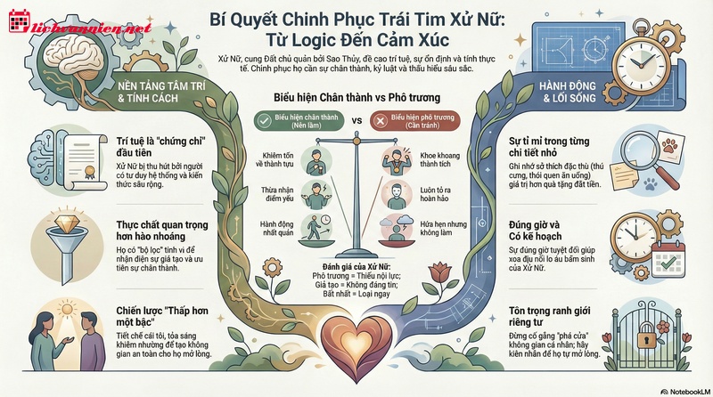 Nghệ thuật thu h&uacute;t cung Xử Nữ bằng sự tinh tế v&agrave; tr&iacute; tuệ