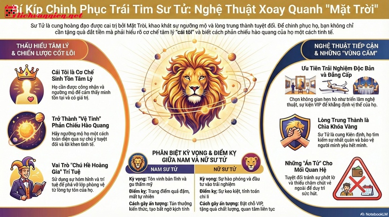 Cách Thu Hút Cung Sư Tử