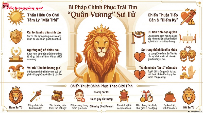 C&aacute;ch Thu H&uacute;t Cung Sư Tử