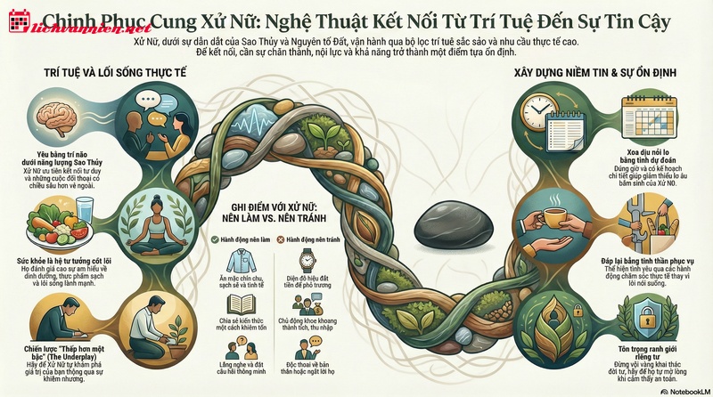 C&aacute;ch thu h&uacute;t cung Xử Nữ: Nghệ thuật chinh phục bằng tr&iacute; tuệ v&agrave; sự thấu cảm