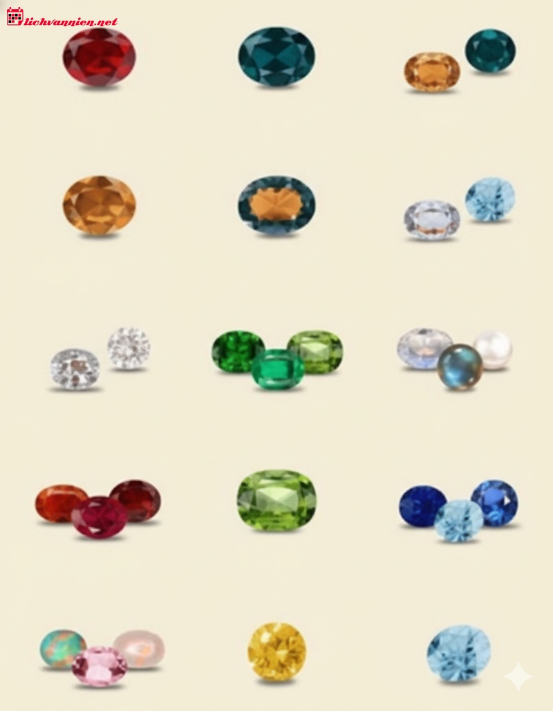 Chọn Đ&aacute; Qu&yacute; Theo 12 Cung Ho&agrave;ng Đạo: Giải M&atilde; Năng Lượng Từ Vũ Trụ