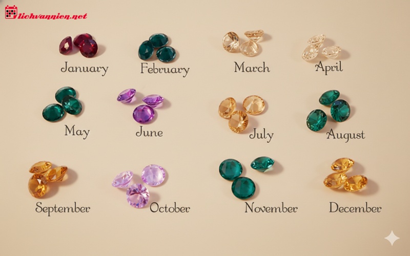 Chọn Đ&aacute; Qu&yacute; Theo 12 Cung Ho&agrave;ng Đạo: Giải M&atilde; Năng Lượng Từ Vũ Trụ