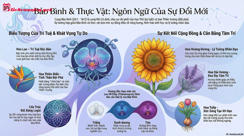 Cung Bảo B&igrave;nh hợp hoa g&igrave; v&agrave; &yacute; nghĩa biểu tượng trong chi&ecirc;m tinh