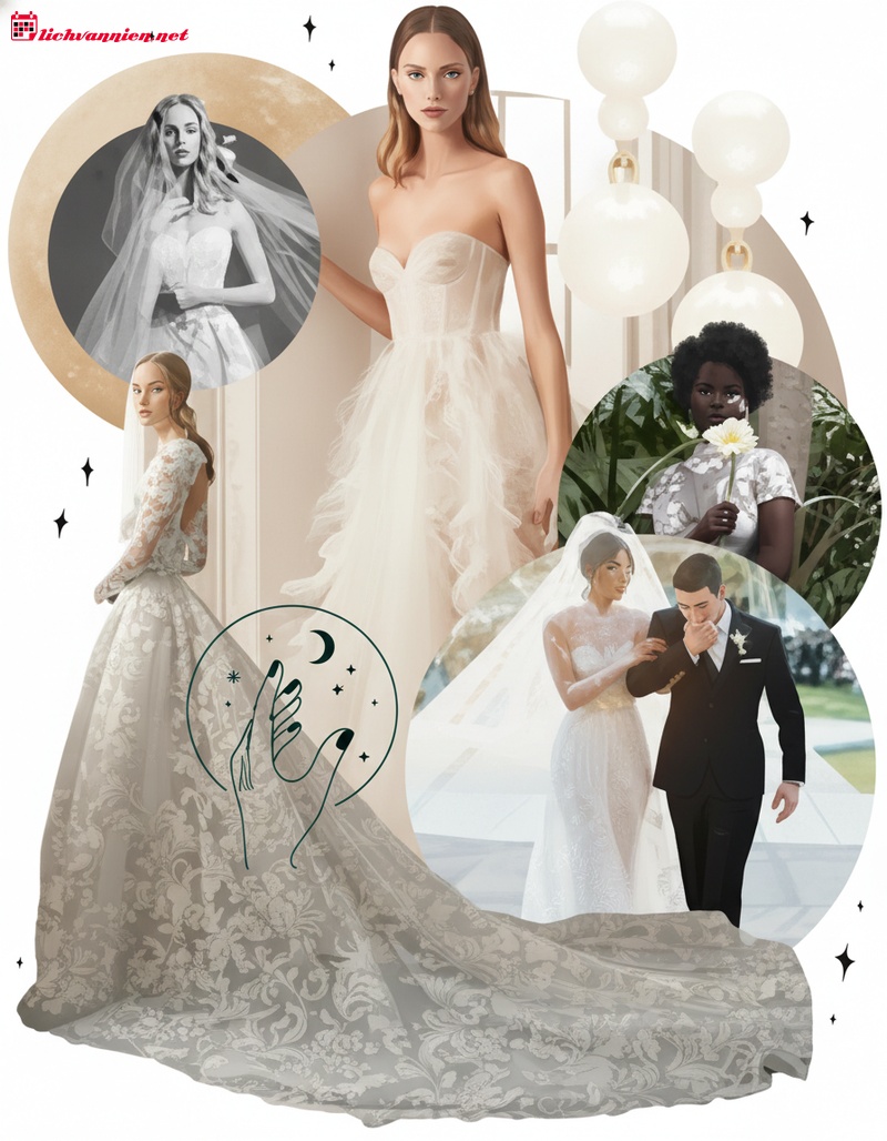 B&iacute; quyết chọn phụ kiện cưới cho c&ocirc; d&acirc;u cung Bọ Cạp: Quyền lực & B&iacute; ẩn