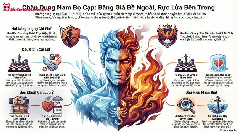 Nam Bọ Cạp: Giải M&atilde; Sức H&uacute;t Của G&atilde; Trai Th&acirc;m Trầm Đầy B&iacute; Ẩn