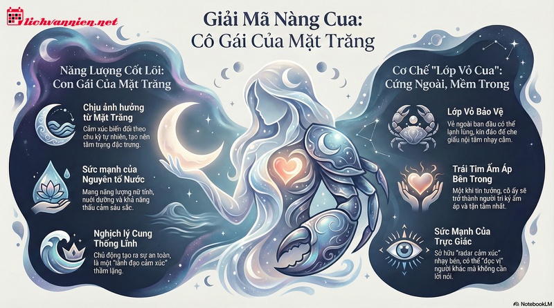 Ch&acirc;n dung Cung Cự Giải nữ: Giải m&atilde; người con g&aacute;i của Mặt Trăng v&agrave; Trực gi&aacute;c