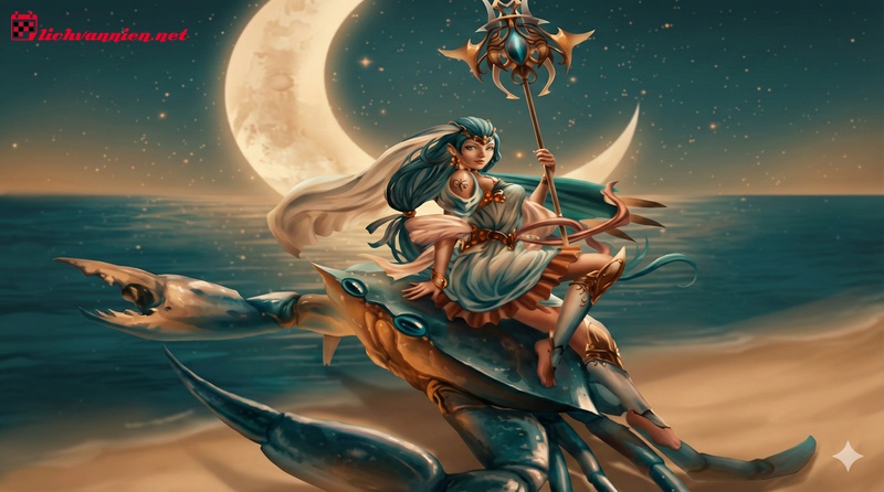 Ch&acirc;n dung Cung Cự Giải nữ: Giải m&atilde; người con g&aacute;i của Mặt Trăng v&agrave; Trực gi&aacute;c