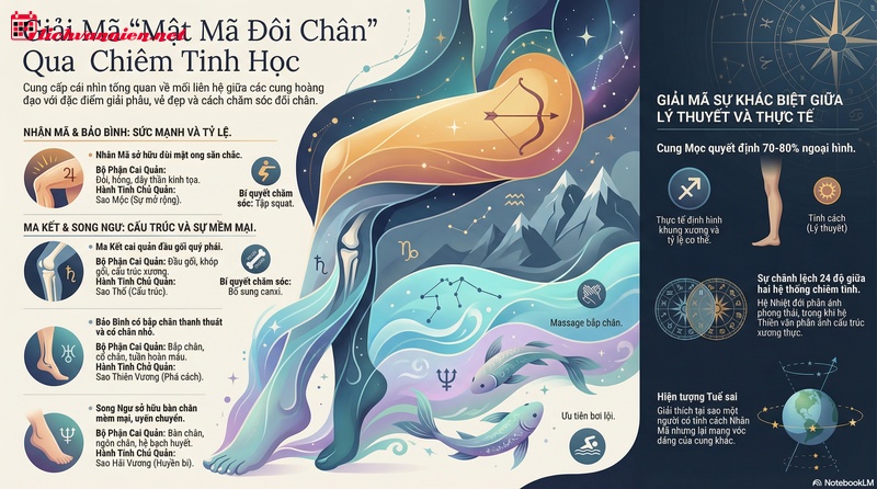 Cung Hoàng Đạo Có Đôi Chân Đẹp Nhất