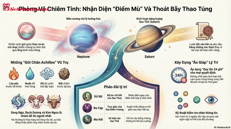 Giải M&atilde; Những Điểm M&ugrave; Khiến 12 Cung Ho&agrave;ng Đạo Dễ Bị Thao T&uacute;ng T&acirc;m L&yacute;
