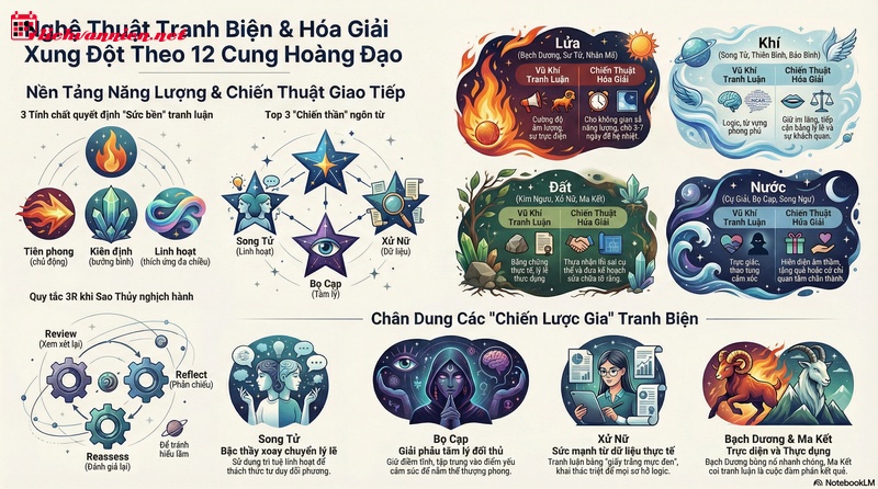 Cung Hoàng Đạo Nào Cãi Nhau Giỏi Nhất: Nghệ Thuật Tranh Biện Và Cơ Chế Xung Đột Đặc Thù