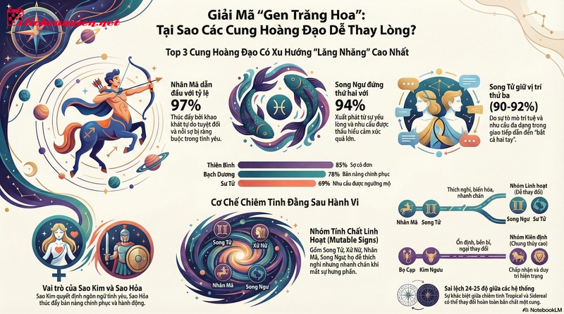 Giải m&atilde; cung ho&agrave;ng đạo lăng nhăng nhất dưới g&oacute;c nh&igrave;n chi&ecirc;m tinh