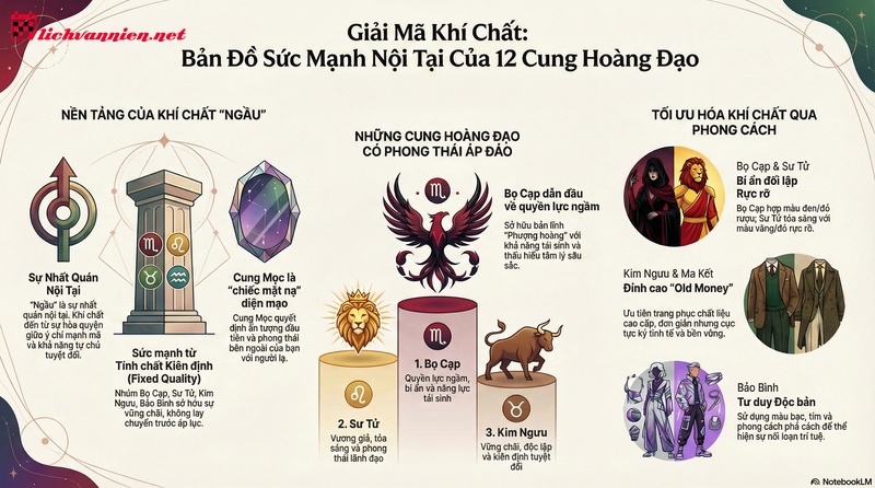 Cung Hoàng Đạo Nào Ngầu Nhất: Giải Mã Khí Chất Quyền Lực Trong Chiêm Tinh Học