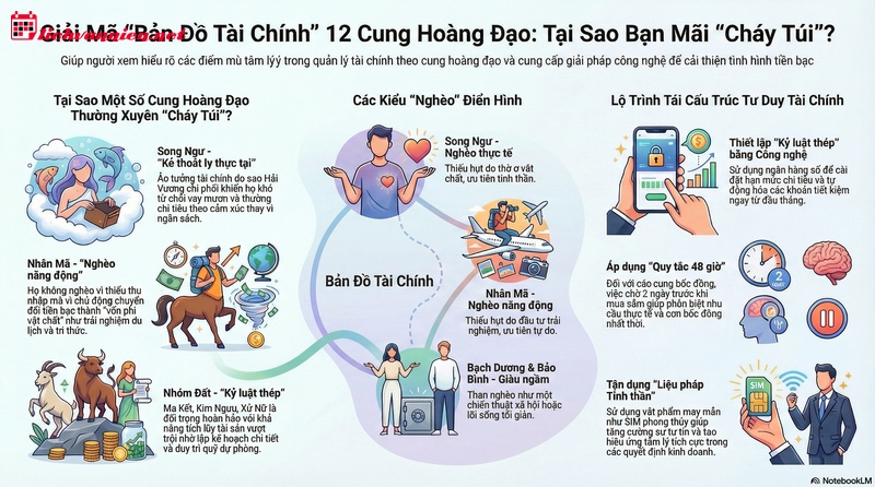 Giải m&atilde; nghịch l&yacute; t&agrave;i ch&iacute;nh: V&igrave; sao bạn thuộc nh&oacute;m cung ho&agrave;ng đạo ngh&egrave;o nhất?