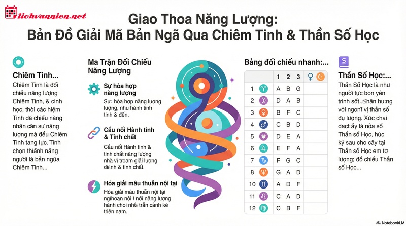 Giải mã bản ngã qua sự giao thoa giữa Cung hoàng đạo và Thần số học