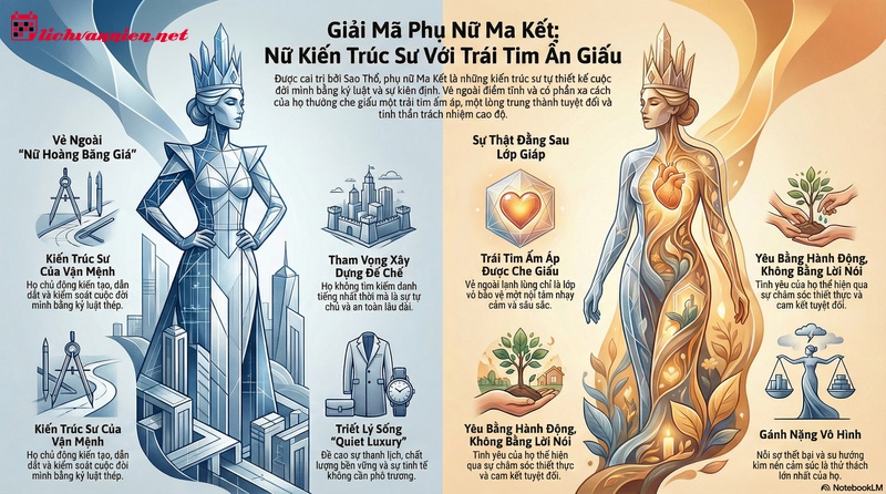 Phụ nữ cung Ma Kết: Nữ thần của Kỷ luật và Phong thái Tự chủ