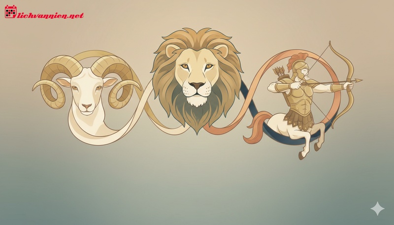 Cung Sư Tử hợp với cung n&agrave;o nhất? Giải m&atilde; bản đồ t&igrave;nh y&ecirc;u qua g&oacute;c nh&igrave;n chi&ecirc;m tinh học