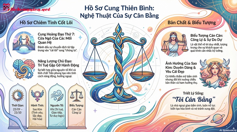 Cung Thiên Bình: Biểu Tượng Của Sự Cân Bằng Và Công Lý