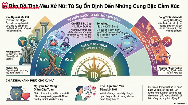Giải m&atilde; t&igrave;nh y&ecirc;u Xử Nữ: Ai l&agrave; mảnh gh&eacute;p ho&agrave;n hảo nhất trong 12 cung ho&agrave;ng đạo?