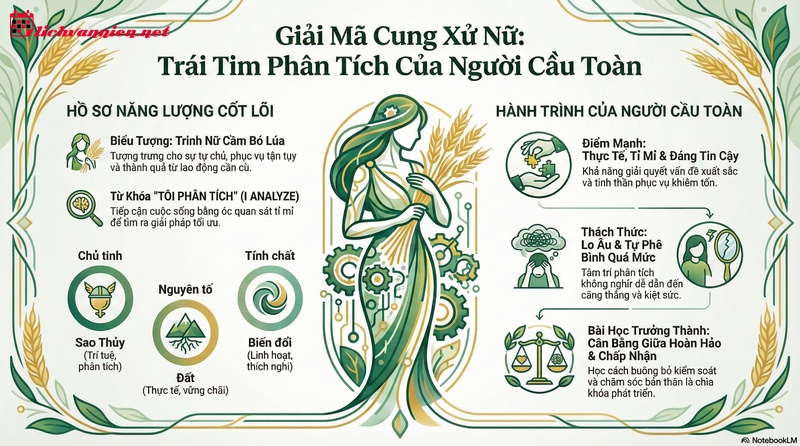 Cung Xử Nữ: Người hoàn hảo chủ nghĩa với trái tim phục vụ