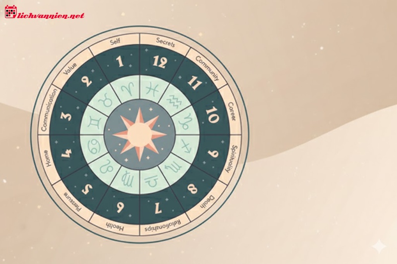 Đỉnh Nh&agrave; 1 tại 12 Cung Ho&agrave;ng Đạo: Giải m&atilde; Ngoại h&igrave;nh v&agrave; Cung Mọc