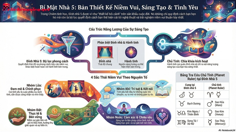Đỉnh nh&agrave; 5 tr&ecirc;n Bản đồ sao: Giải m&atilde; Phong c&aacute;ch Y&ecirc;u v&agrave; S&aacute;ng tạo của 12 Cung Ho&agrave;ng đạo