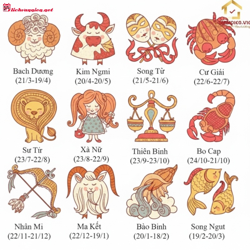 Đỉnh Nh&agrave; 6 Tại 12 Cung Ho&agrave;ng Đạo: Giải M&atilde; Th&oacute;i Quen, C&ocirc;ng Việc V&agrave; Sức Khỏe