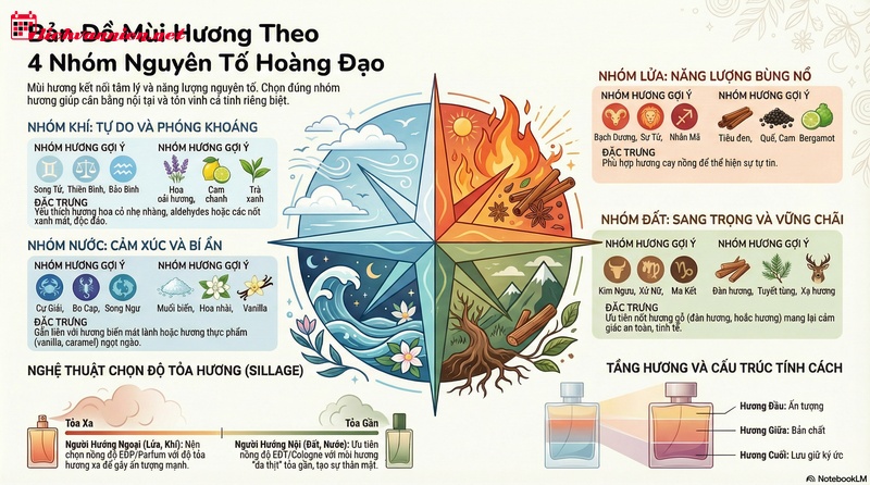 B&iacute; mật m&ugrave;i hương v&agrave; 12 Cung Ho&agrave;ng Đạo: Đi t&igrave;m "Chữ k&yacute;" ri&ecirc;ng