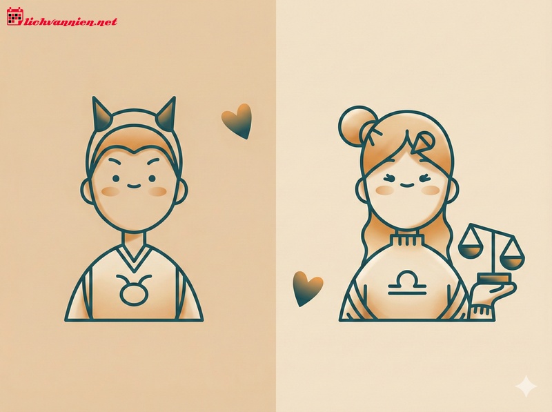 Kim Ngưu v&agrave; Thi&ecirc;n B&igrave;nh: Khi T&igrave;nh Y&ecirc;u Của Sao Kim Gặp Thử Th&aacute;ch Thực Tế