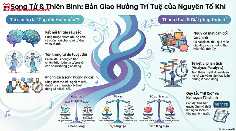 Giải m&atilde; t&igrave;nh y&ecirc;u: Cung Song Tử v&agrave; cung Thi&ecirc;n B&igrave;nh c&oacute; thật sự l&agrave; cặp đ&ocirc;i ho&agrave;n hảo?