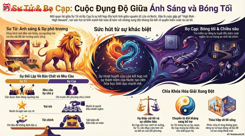 Cung Sư Tử v&agrave; Bọ Cạp: Sức h&uacute;t "chết người" hay cuộc chiến vương quyền kh&ocirc;ng hồi kết?