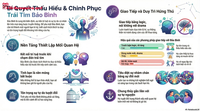 B&iacute; k&iacute;p y&ecirc;u cung Bảo B&igrave;nh: C&aacute;ch nắm giữ tr&aacute;i tim của kẻ t&ocirc;n thờ tự do