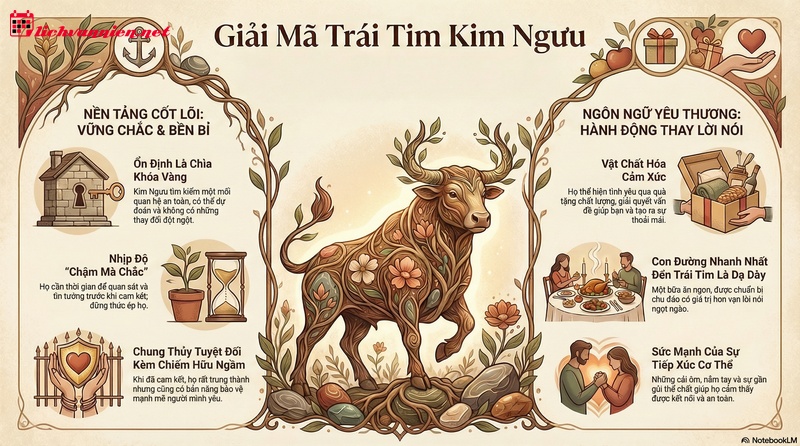 Cẩm nang yêu cung Kim Ngưu: Nghệ thuật chinh phục trái tim "Cung Đất"