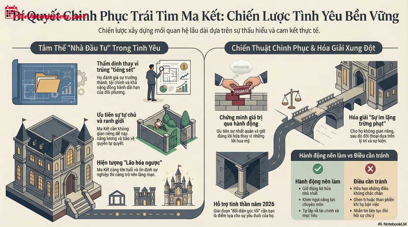 Lời Khuy&ecirc;n Khi Y&ecirc;u Cung Ma Kết: Chiến Lược Thấu Hiểu v&agrave; X&acirc;y Dựng T&igrave;nh Y&ecirc;u Bền Vững