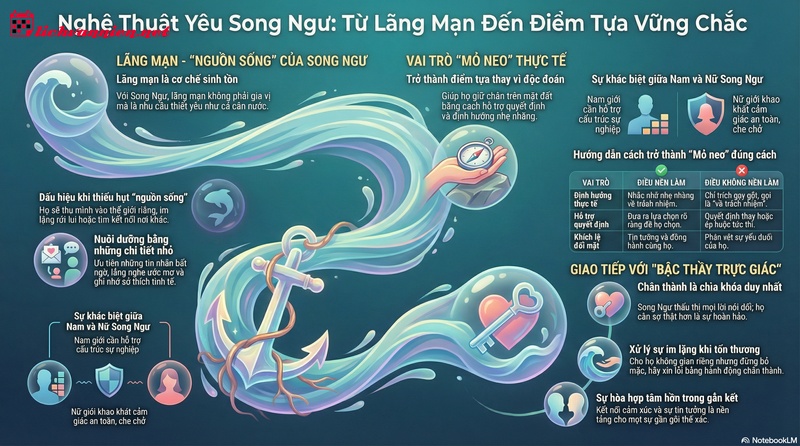 Y&ecirc;u cung Song Ngư: H&oacute;a giải sự mơ mộng để t&igrave;m thấy người bạn đời l&yacute; tưởng