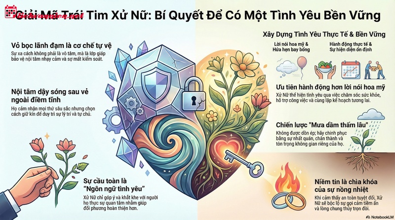 B&iacute; quyết y&ecirc;u Cung Xử Nữ: Khi vẻ ngo&agrave;i l&atilde;nh đạm che giấu tr&aacute;i tim nồng nhiệt