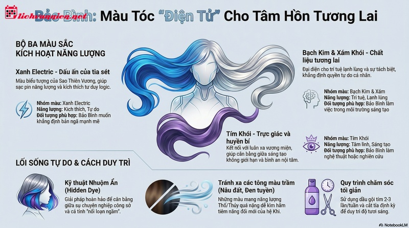 M&agrave;u t&oacute;c cung Bảo B&igrave;nh: Tuy&ecirc;n ng&ocirc;n độc bản từ "kẻ nổi loạn" Sao Thi&ecirc;n Vương