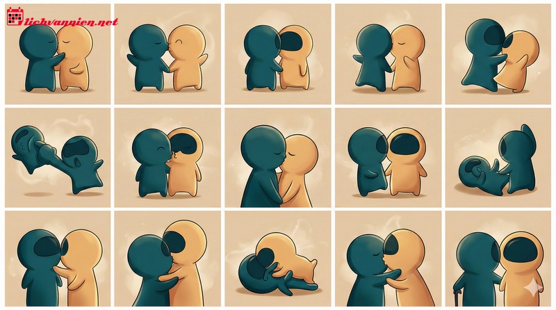 12 Cung Hoàng Đạo Và Phản Ứng "Khó Đỡ" Khi Bị Hôn Bất Ngờ