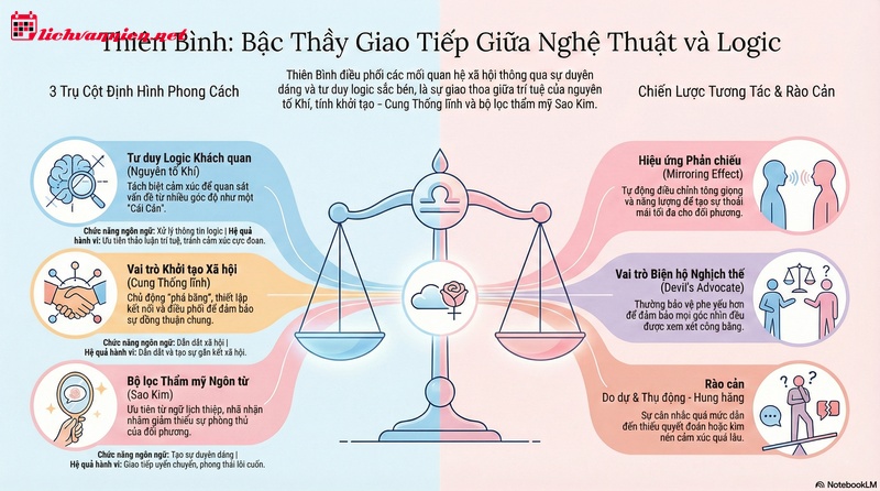 Nghệ thuật giao tiếp của Thi&ecirc;n B&igrave;nh: Sự giao thoa giữa duy&ecirc;n d&aacute;ng v&agrave; tư duy logic