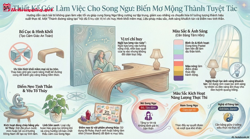 Kiến tr&uacute;c Nội t&acirc;m v&agrave; Kh&ocirc;ng gian S&aacute;ng tạo D&agrave;nh cho Cung Song Ngư