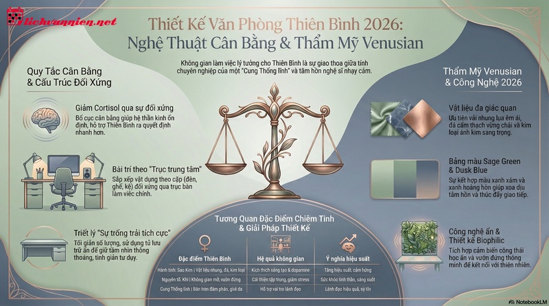 Thiết kế ph&ograve;ng l&agrave;m việc cho cung Thi&ecirc;n B&igrave;nh: Đỉnh cao thẩm mỹ v&agrave; hiệu suất