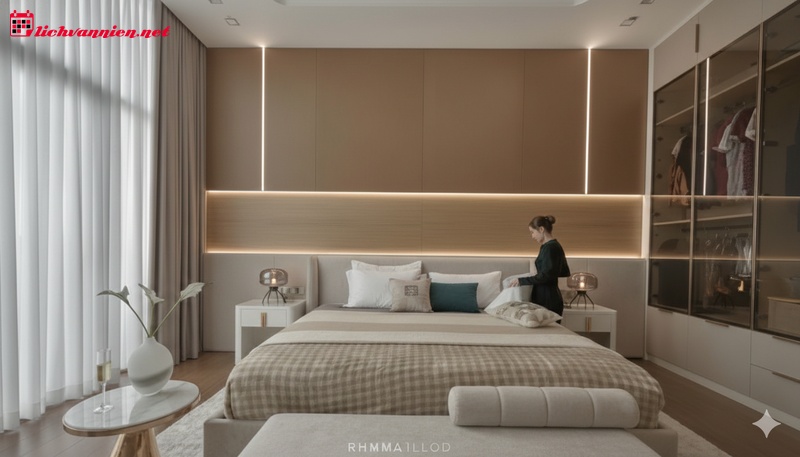 B&iacute; mật thiết kế ph&ograve;ng ngủ cung Song Tử: Kh&ocirc;ng gian tự do cho t&acirc;m hồn đa sắc