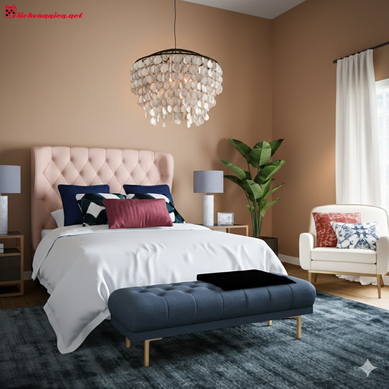 Ph&ograve;ng ngủ chuẩn cung Sư Tử: Nơi đ&aacute;nh thức sự tự tin v&agrave; kh&iacute; chất Ho&agrave;ng gia