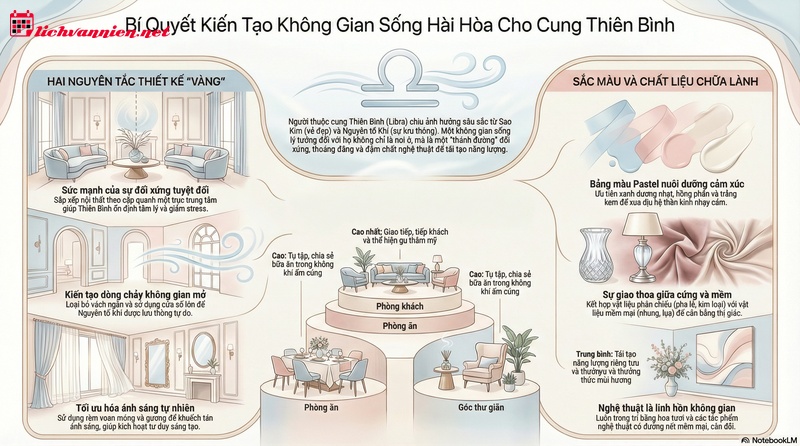 Nghệ thuật c&acirc;n bằng trong phong thủy nh&agrave; ở cho cung Thi&ecirc;n B&igrave;nh